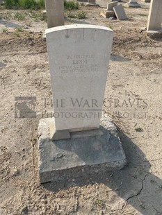 BAGHDAD (NORTH GATE) WAR CEMETERY - KUNNI, 